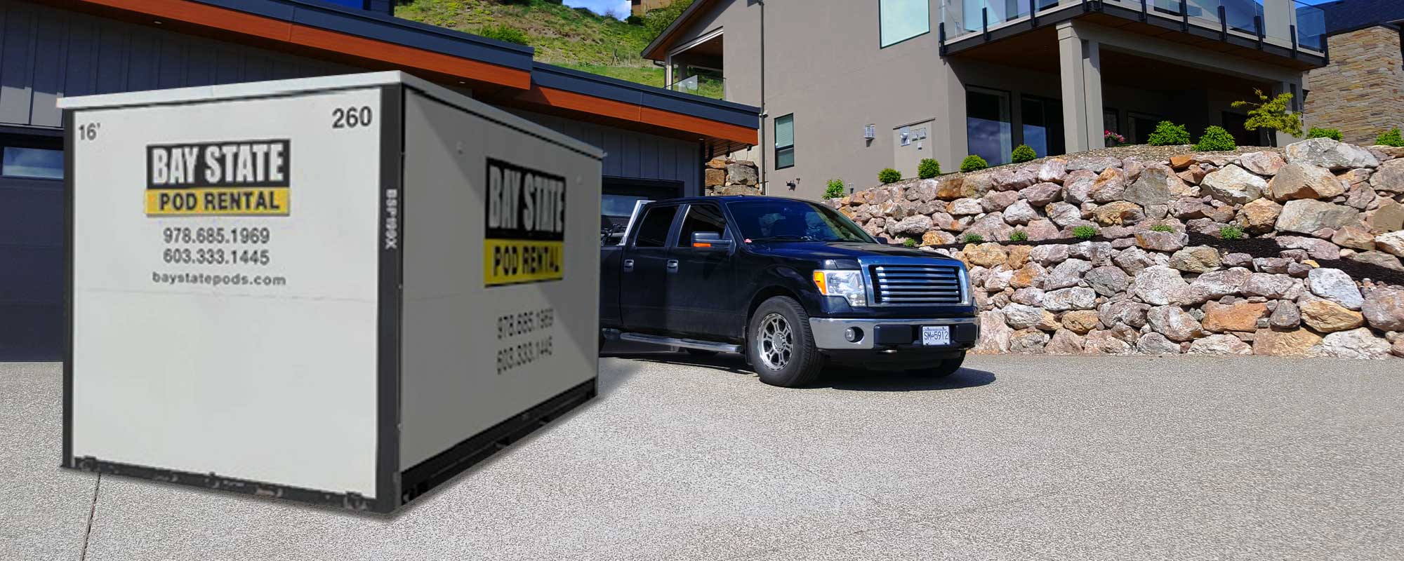 Portable Storage Pods Londonderry, NH Bay State Pod Rental